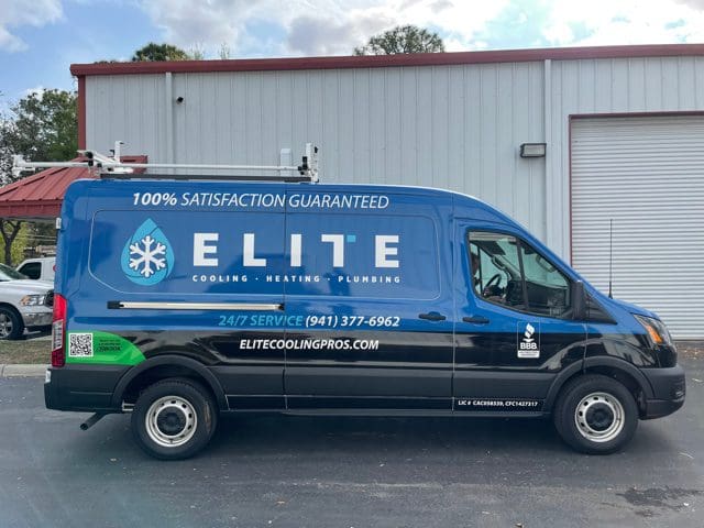 Elite Heating & Air Van