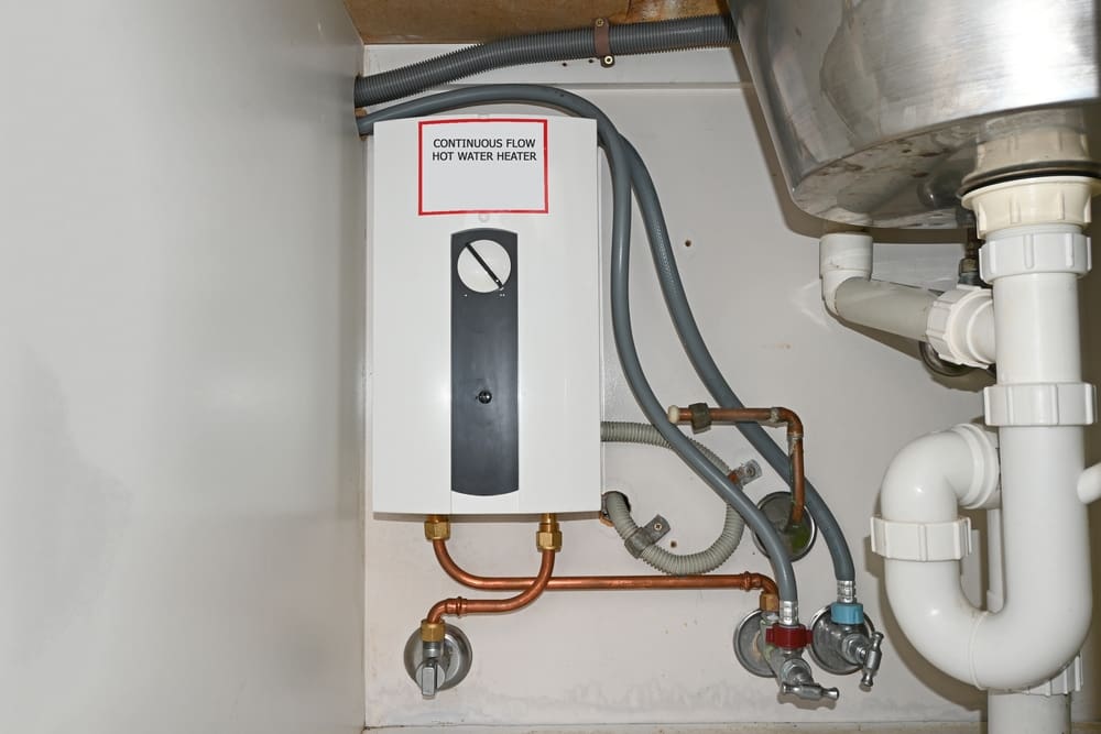 Tankless water discount heater repair